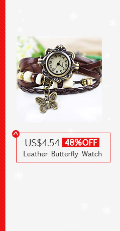 Leather Butterfly Watch