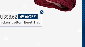 Thicken Cotton Beret Hat