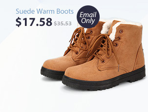 Suede Warm Boots
