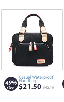 Casual Waterproof Handbag