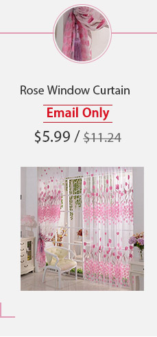 Rose Window Curtain