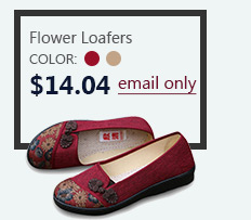 Flower Loafers