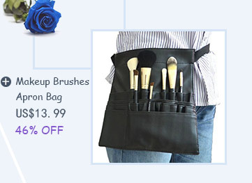 Makeup Brushes Apron Bag