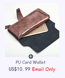 PU card wallet