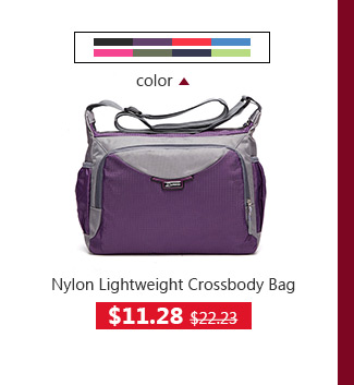 Nylon Lightweight Crossbody Bag