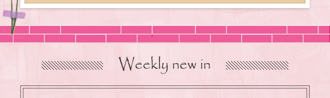 Weekly new in