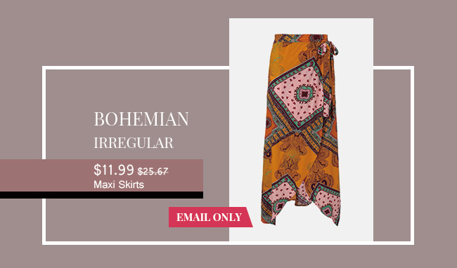 Bohemian Maxi Skirts