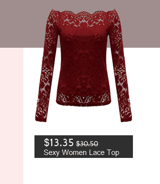 Sexy Women Lace Top