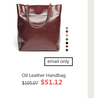 Oil Leather Handbag