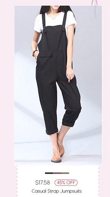 Casual Strap Jumpsuits
