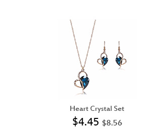 Heart Crystal Set