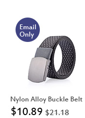 Nylon Alloy Buckle Belt 