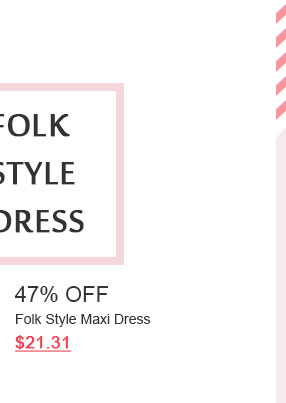 Folk Style Dress