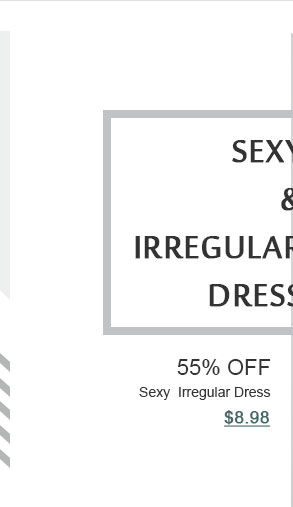 Sexy & Irregular Dress