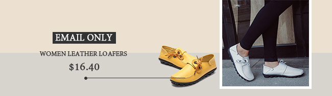Women Leather Loafers
