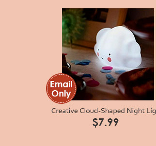 Creative Cloud-Shaped Night Light