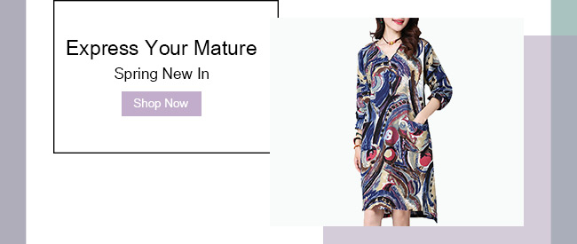 Express Your Mature Spring New In