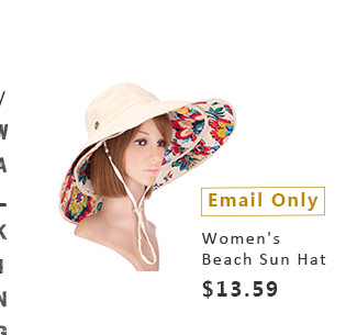 Women's Beach Sun Hat