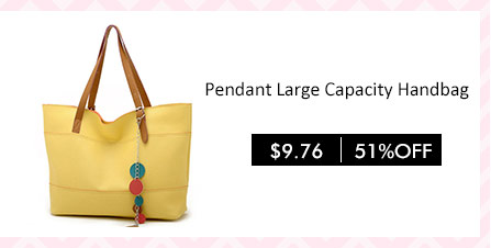 Pendant Large Capacity Handbag