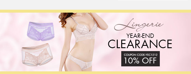 10% off on lingerie clearance