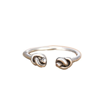 Double Knot Opening Ring