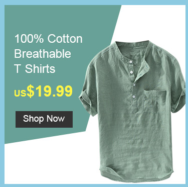 100% Cotton Breathable T Shirts