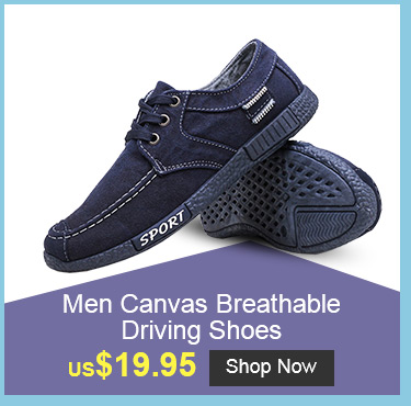 Men Canvas Breathable Driving Shoes