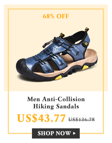 Men Anti Collision Hiking Sandals