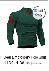 Deer Embroidery Polo Shirt