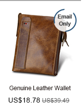 RFID Antimagnetic Genuine Leather Wallet