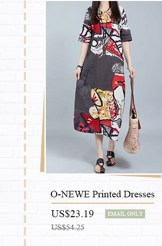 O-NEWE Abstract Printed Dresses