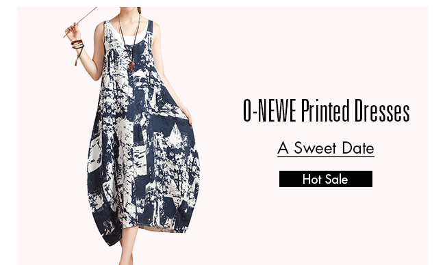 O-NEWE Printed Dresses