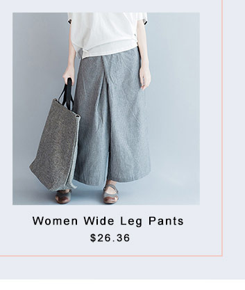 Women Wide Leg Pants