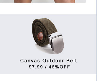 Canvas Outdoor Belt