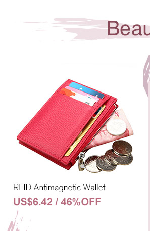 RFID Antimagnetic Wallet
