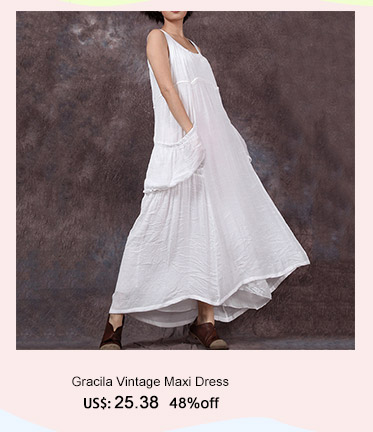 Gracila Vintage Maxi Dress