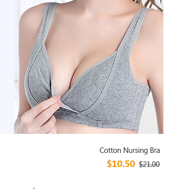Cotton Nursing Bra