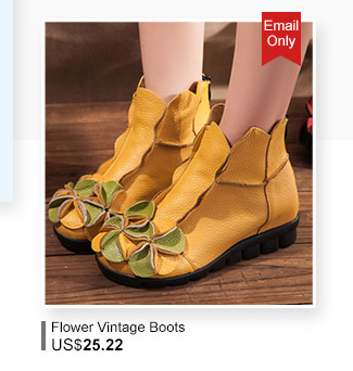 Flower Vintage Boots