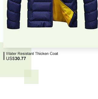 Water Resistant Thicken Coat
