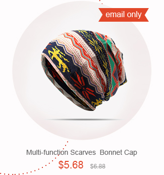 Multi-function Scarves  Bonnet Cap
