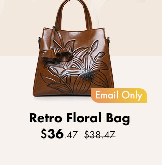 Retro Floral Bag