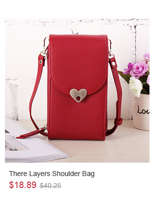 There Layers Shoulder Bag