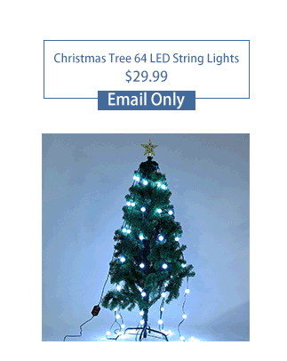 Christmas Tree 64 LED String Lights