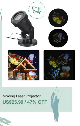 Moving Laser Projector