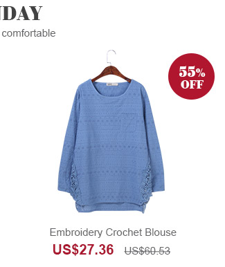 Embroidery Crochet Blouse