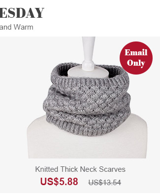 Knitted Thick Neck Scarves