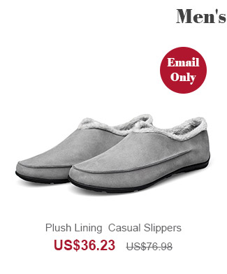 Plush Lining  Casual Slippers