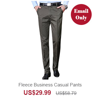 Fleece Business Casual Pants