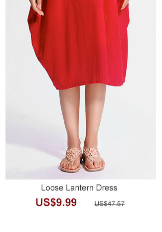 Loose Lantern Dress