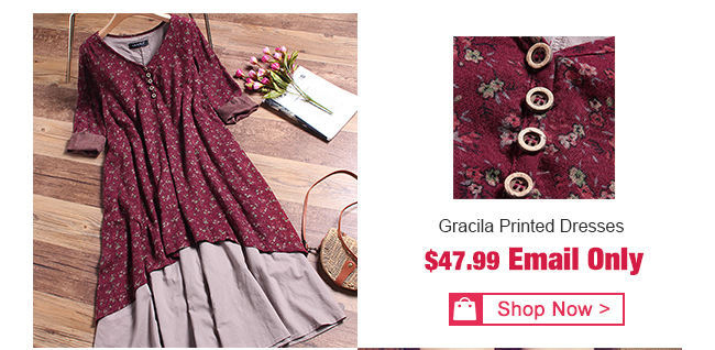 Gracila Printed Dresses